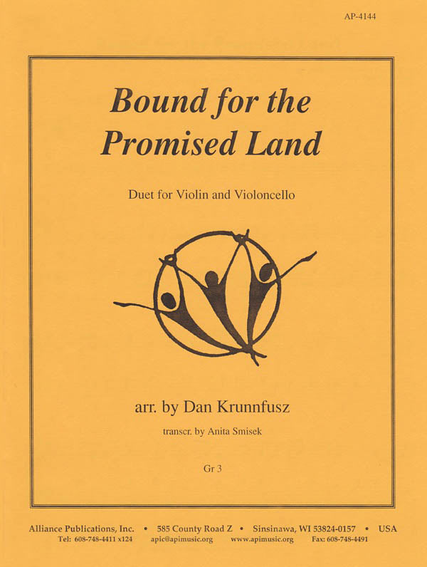 Product Cover for Bound For The Promised Land - Vln-vc Duet