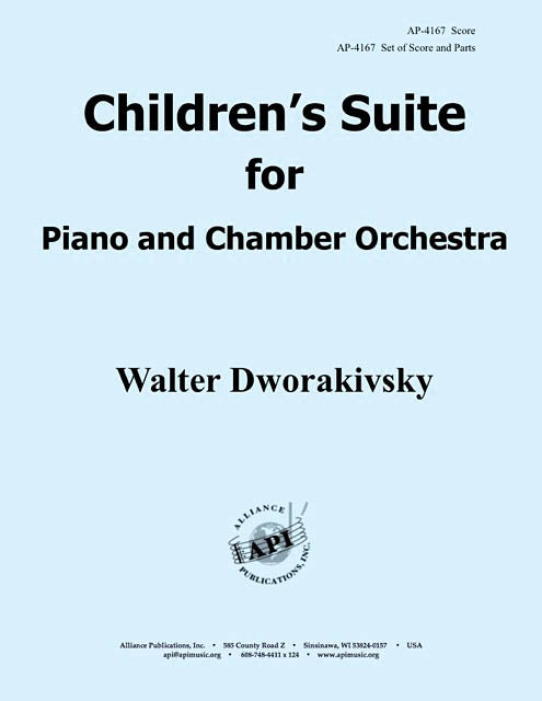 Product Cover for Children’s Suite For Pno & Chbr Orch - Set