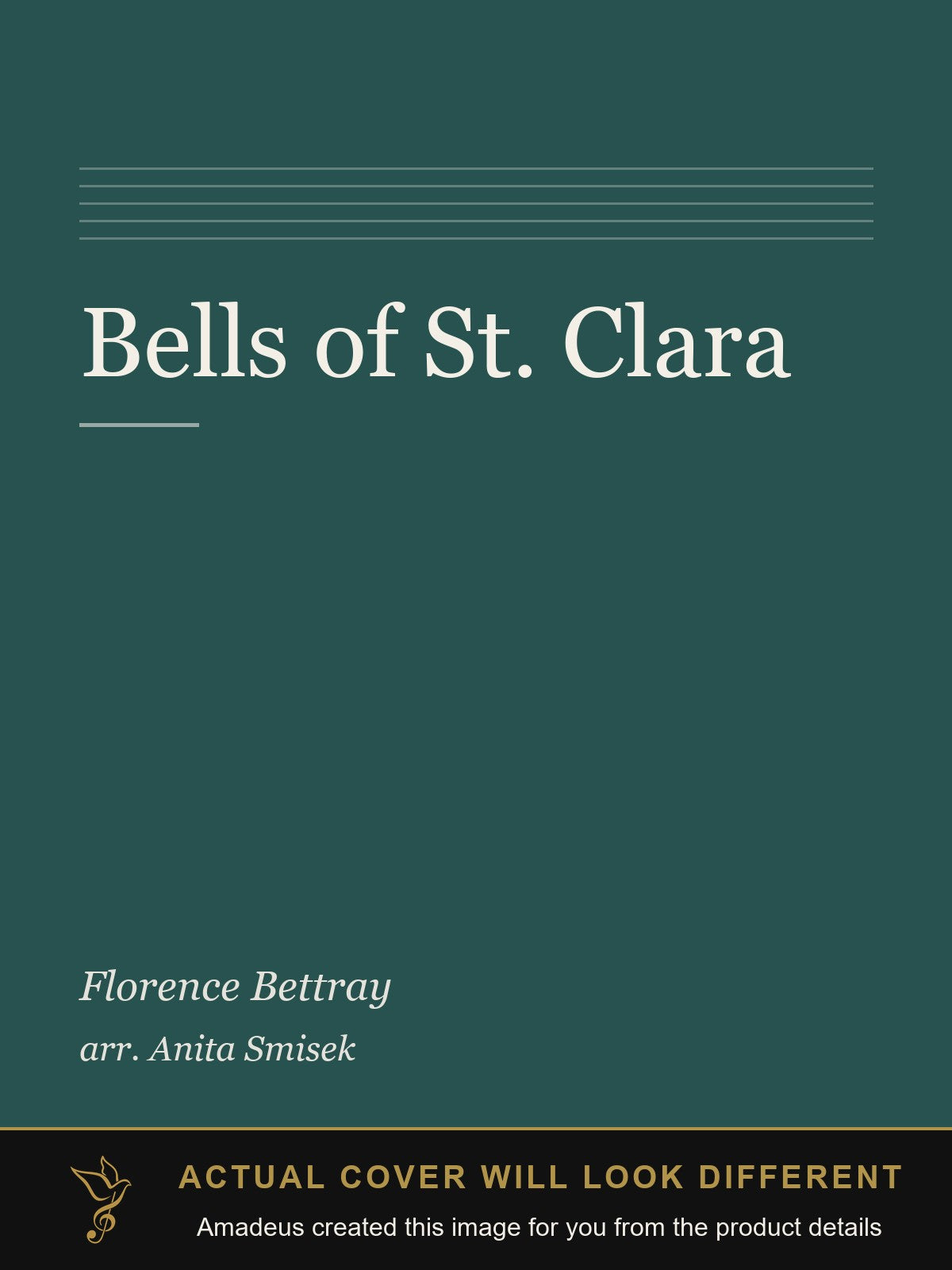 Bells of St. Clara - Amadeus created this image from the product details; the actual cover will look different
