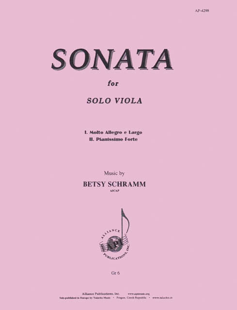 Product Cover for Sonata for Solo Viola