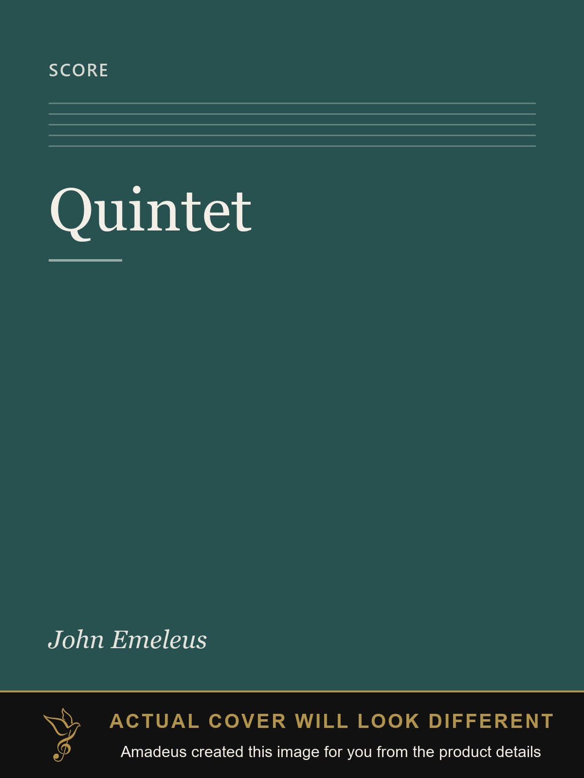 Quintet - Amadeus created this image from the product details; the actual cover will look different