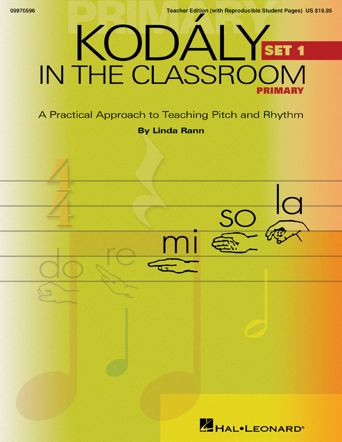 Product Cover for Kodaly in the Classroom – Primary (Set I)