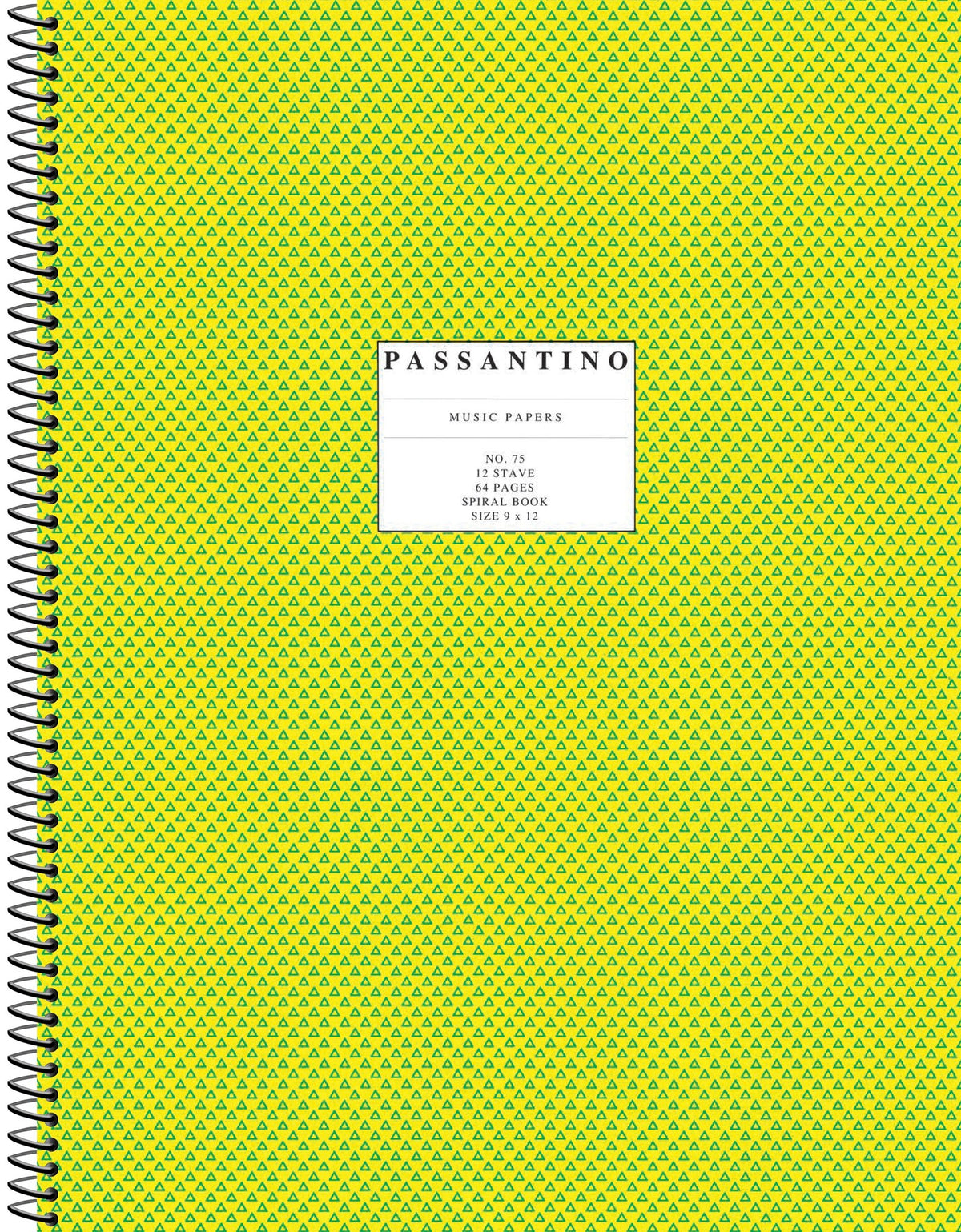 Product Cover for 75. Spiral Book: 12-Stave