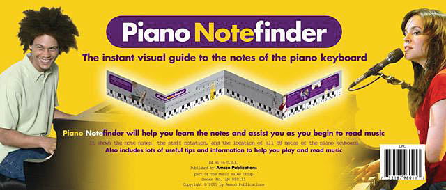 Product Cover for Piano Notefinder: Visual Keyboard Guide