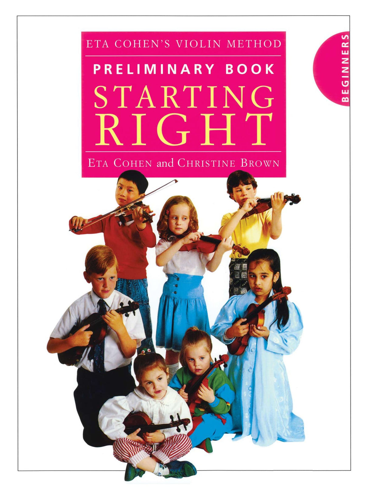 Product Cover for Eta Cohen's Violin Method – Preliminary Book