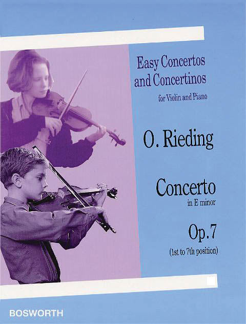 Product Cover for Oskar Rieding: Concerto In E Minor (Violin/Piano)
