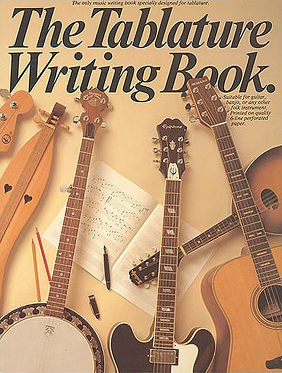 Product Cover for The Tablature Writing Book