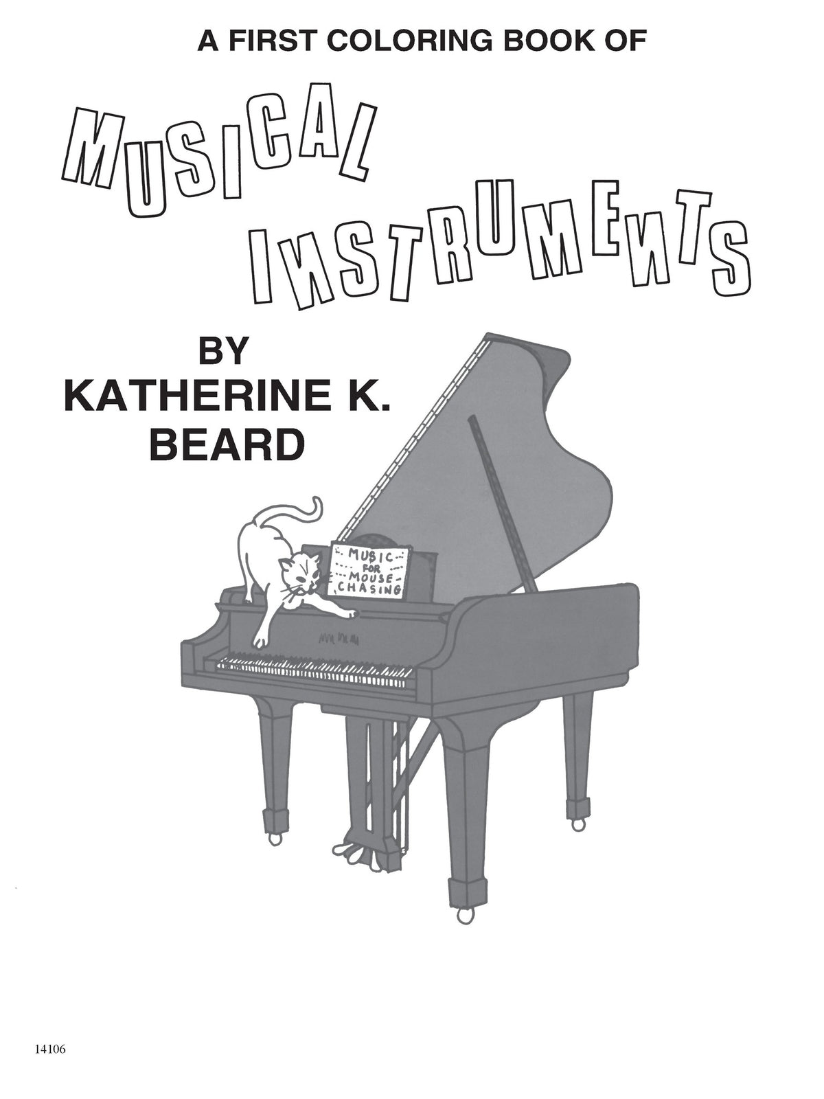 Product Cover for First Coloring Book of Musical Instruments