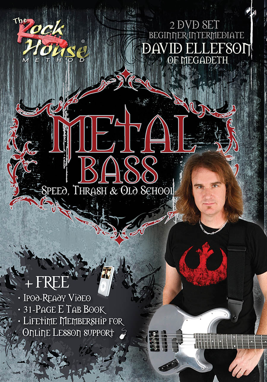 Product Cover for David Ellefson of Megadeth – Metal Bass
