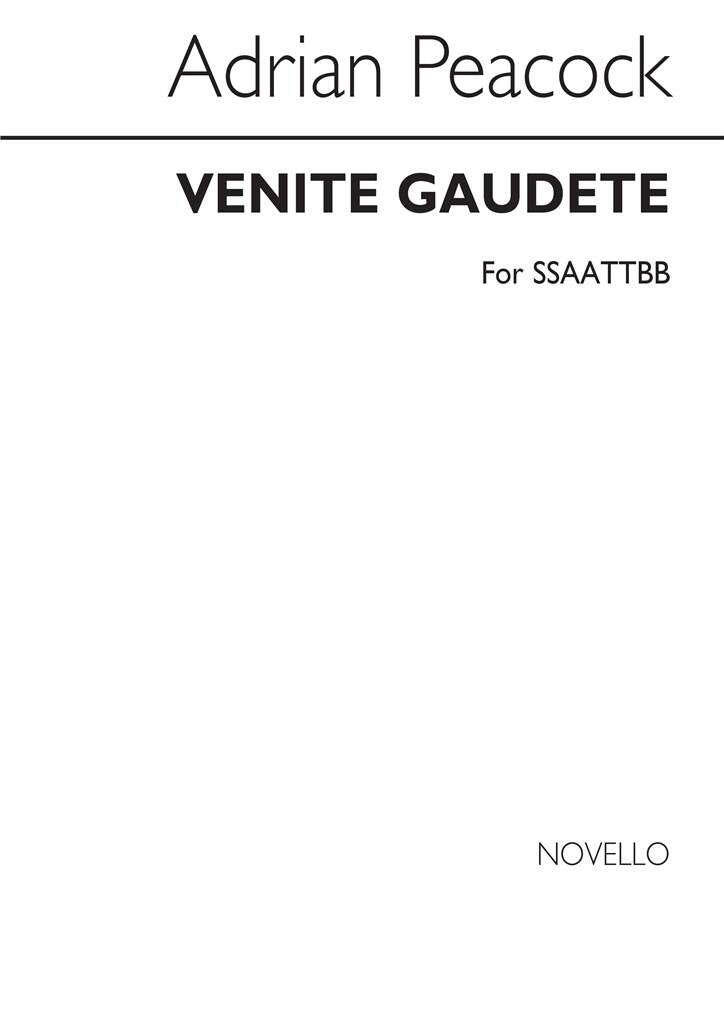 Product Cover for Venite, Gaudete