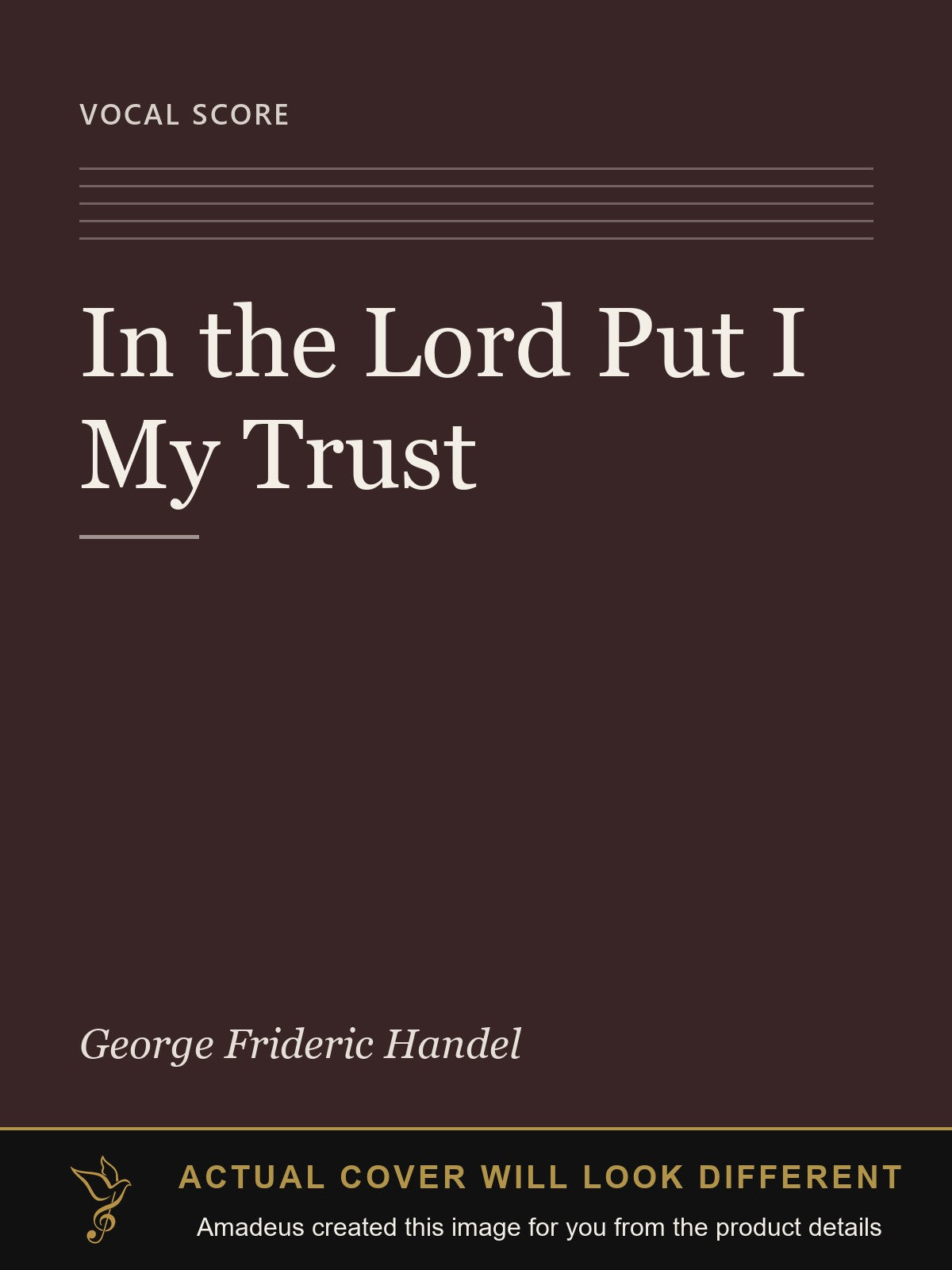 In the Lord Put I My Trust - Amadeus created this image from the product details; the actual cover will look different
