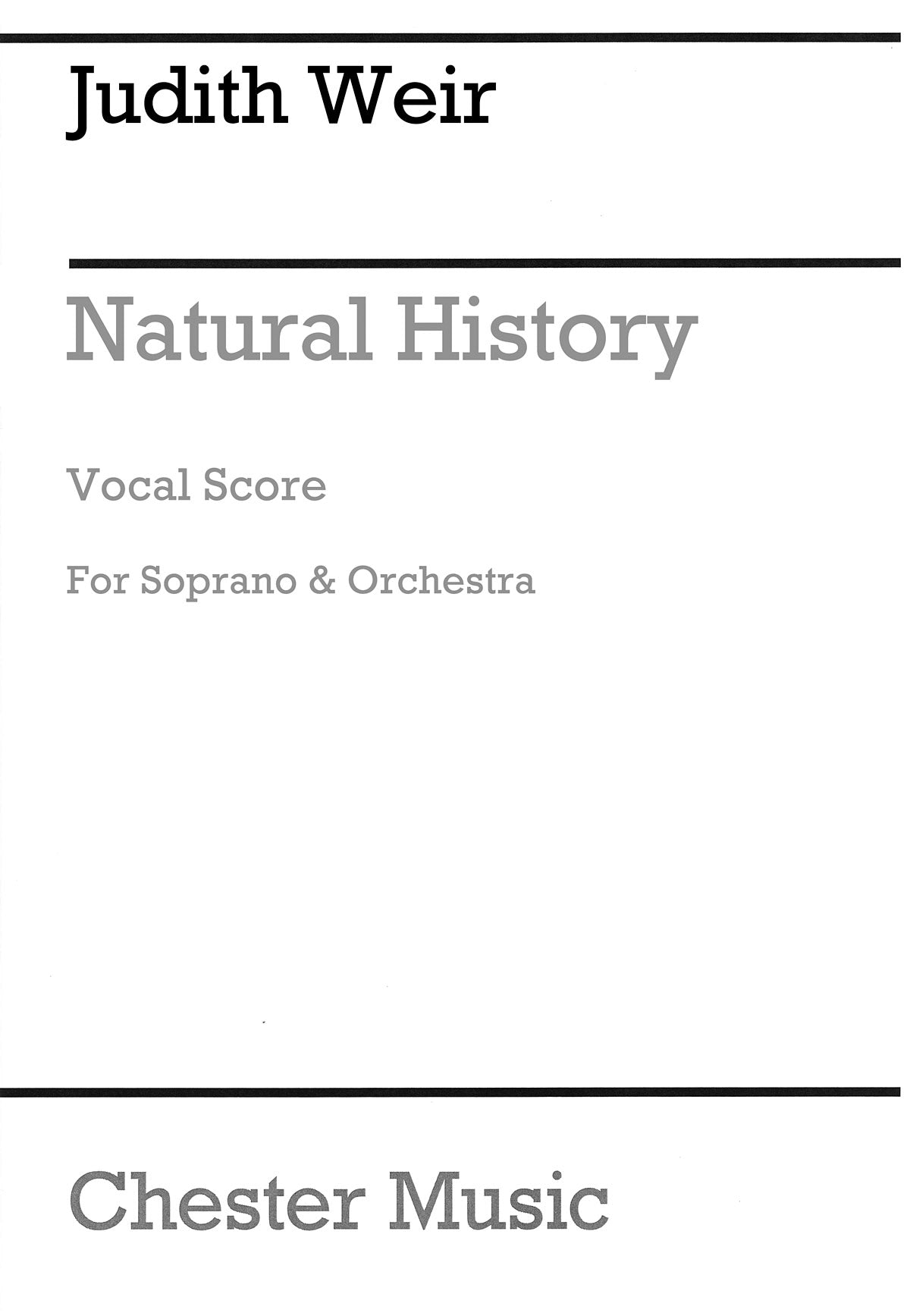 Product Cover for Natural History