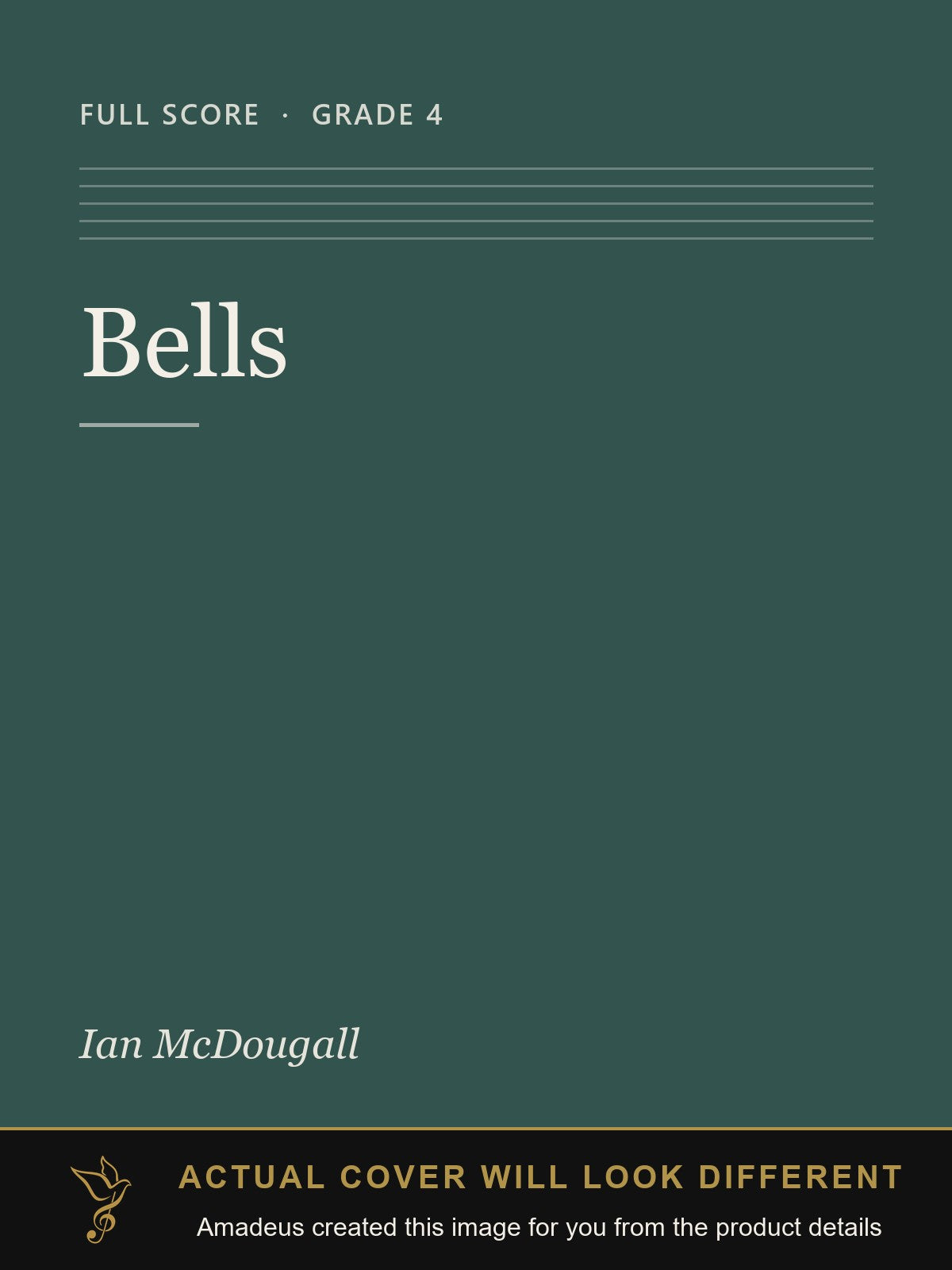 Bells - Amadeus created this image from the product details; the actual cover will look different