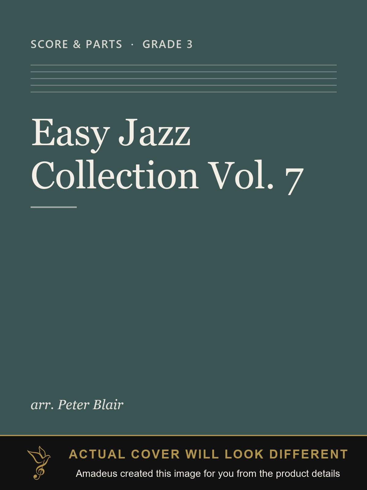 Easy Jazz Collection Vol. 7 - Amadeus created this image from the product details; the actual cover will look different
