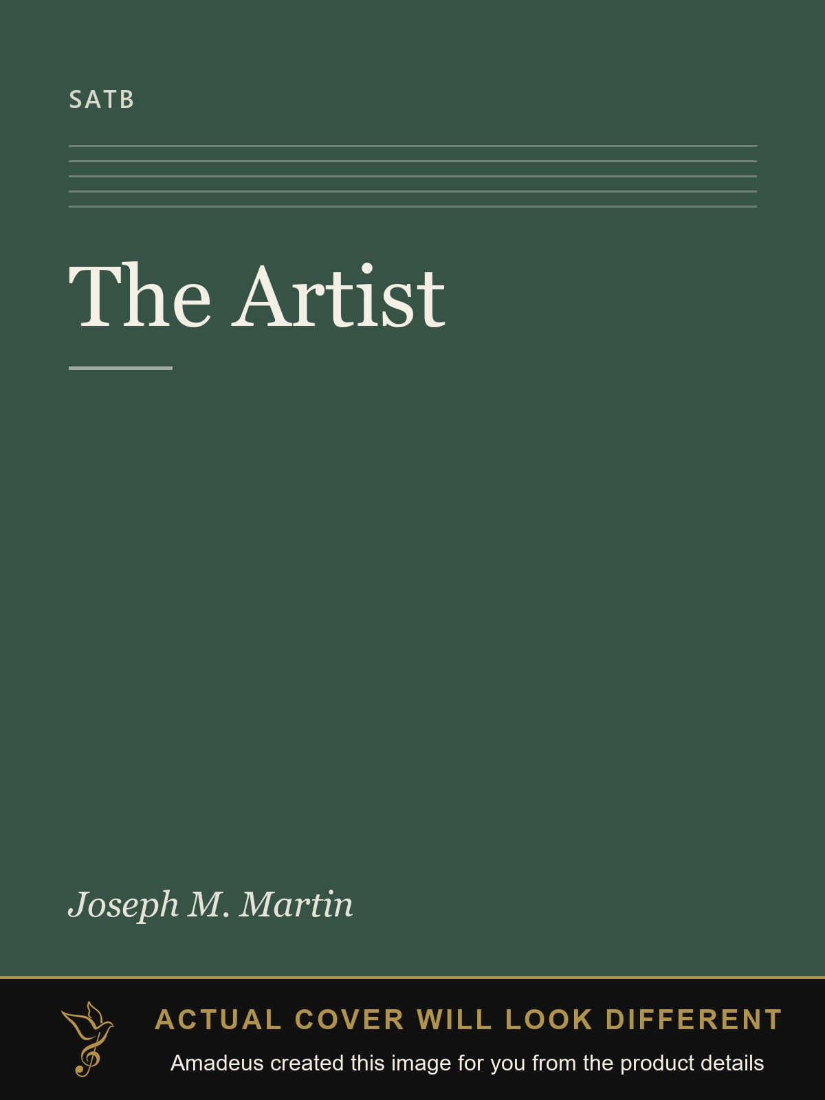 The Artist - Amadeus created this image from the product details; the actual cover will look different