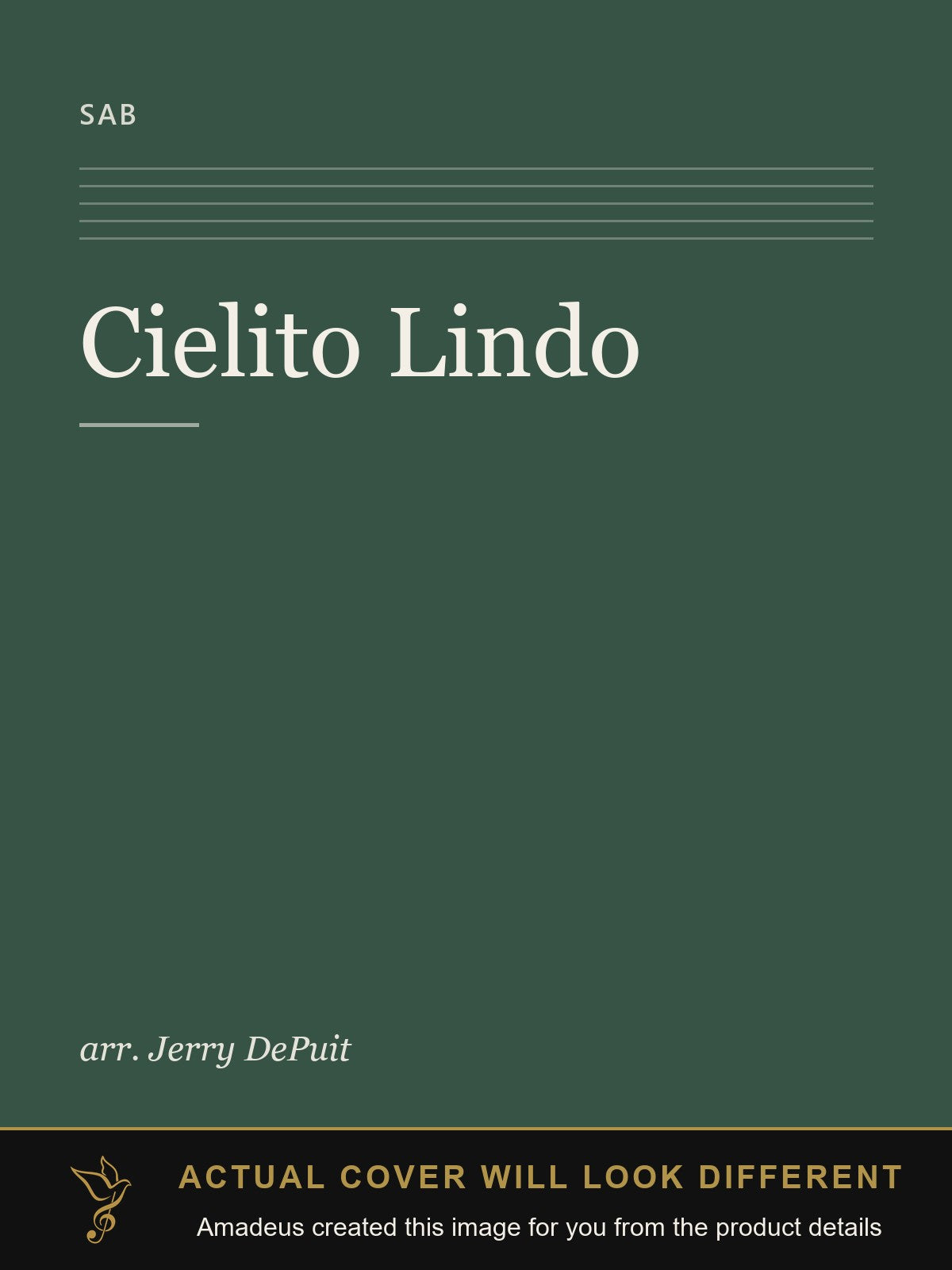 Cielito Lindo - Amadeus created this image from the product details; the actual cover will look different
