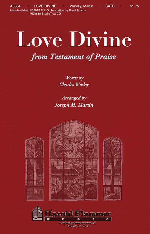 Product Cover for Love Divine (from Testament of Praise)