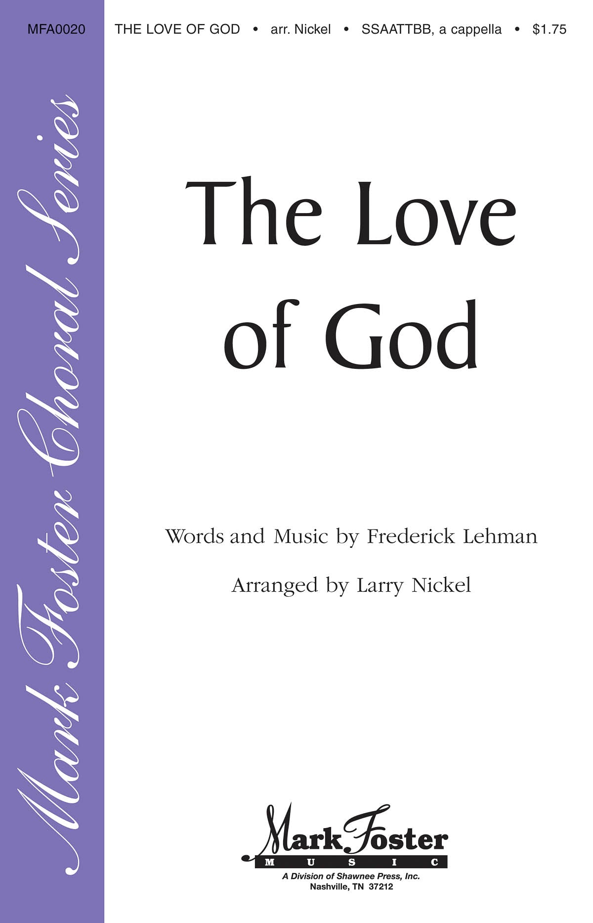 Product Cover for The Love of God