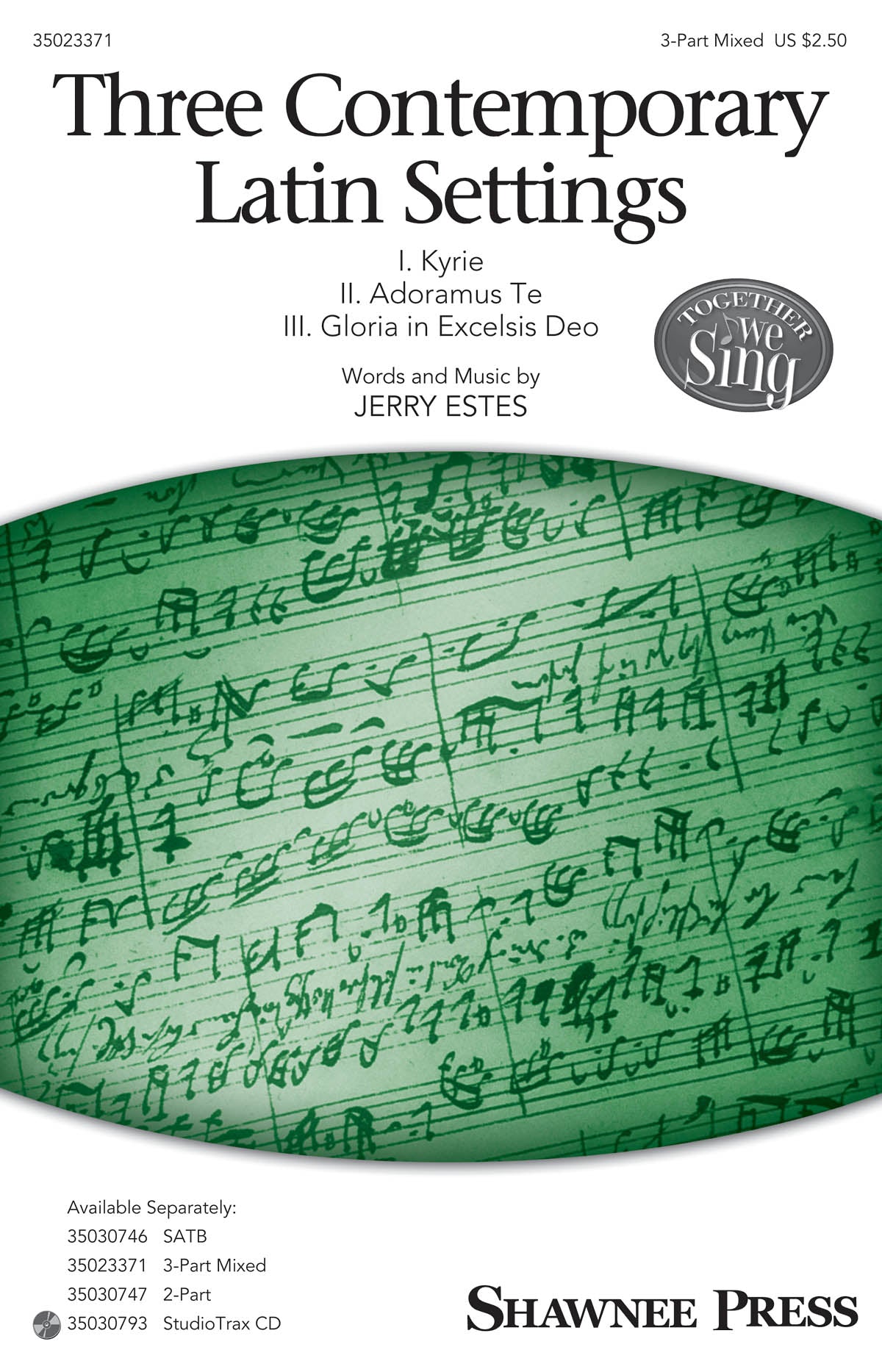 Product Cover for Three Contemporary Latin Settings