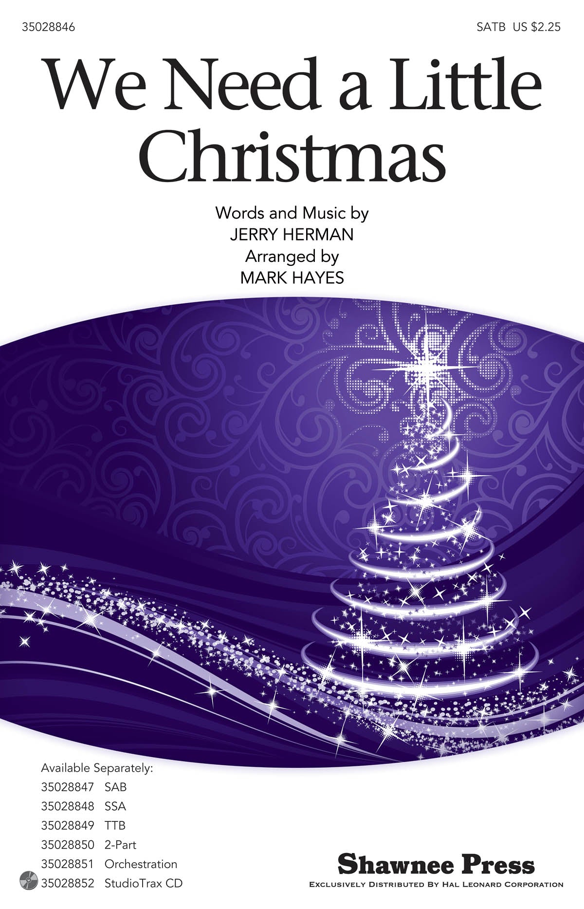 Product Cover for We Need a Little Christmas