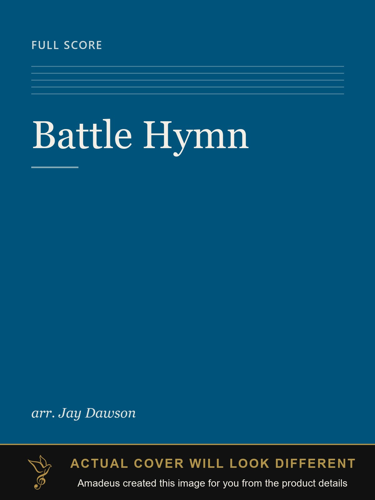 Battle Hymn - Amadeus created this image from the product details; the actual cover will look different