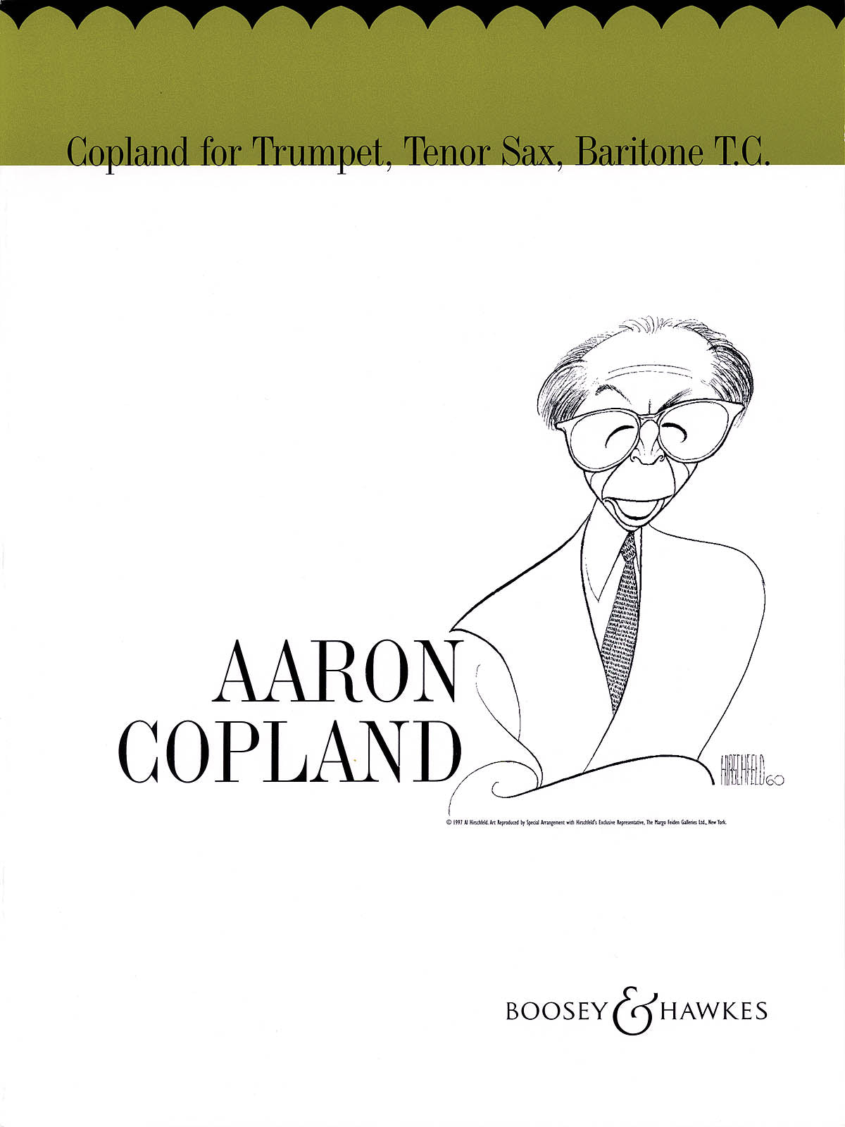 Product Cover for Copland for Trumpet, Tenor Sax, Baritone T.C.