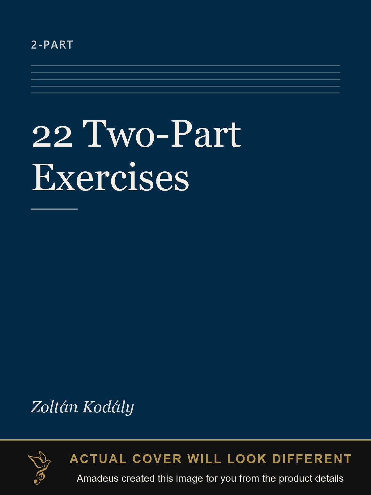 22 Two-Part Exercises - Amadeus created this image from the product details; the actual cover will look different