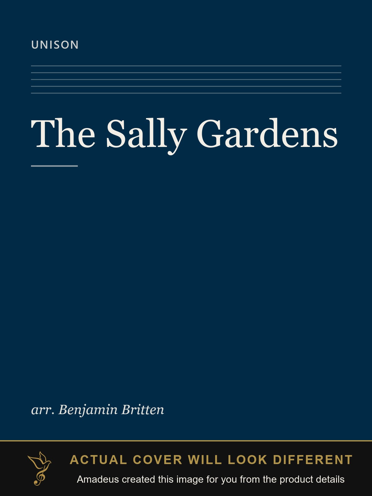 The Sally Gardens - Amadeus created this image from the product details; the actual cover will look different