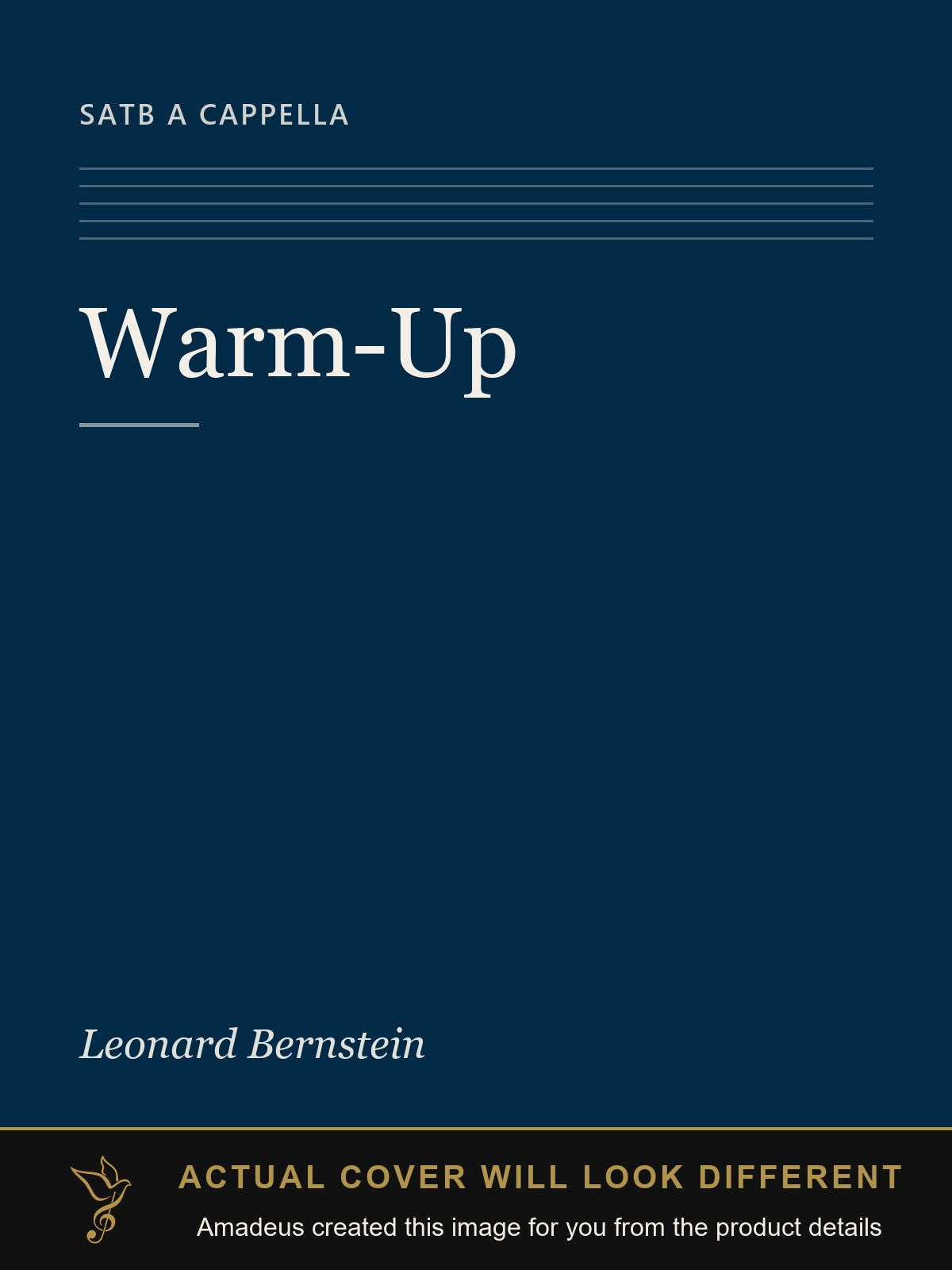 Warm-Up - Amadeus created this image from the product details; the actual cover will look different