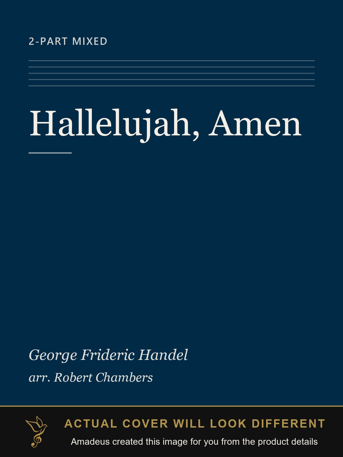 Hallelujah, Amen - Amadeus created this image from the product details; the actual cover will look different