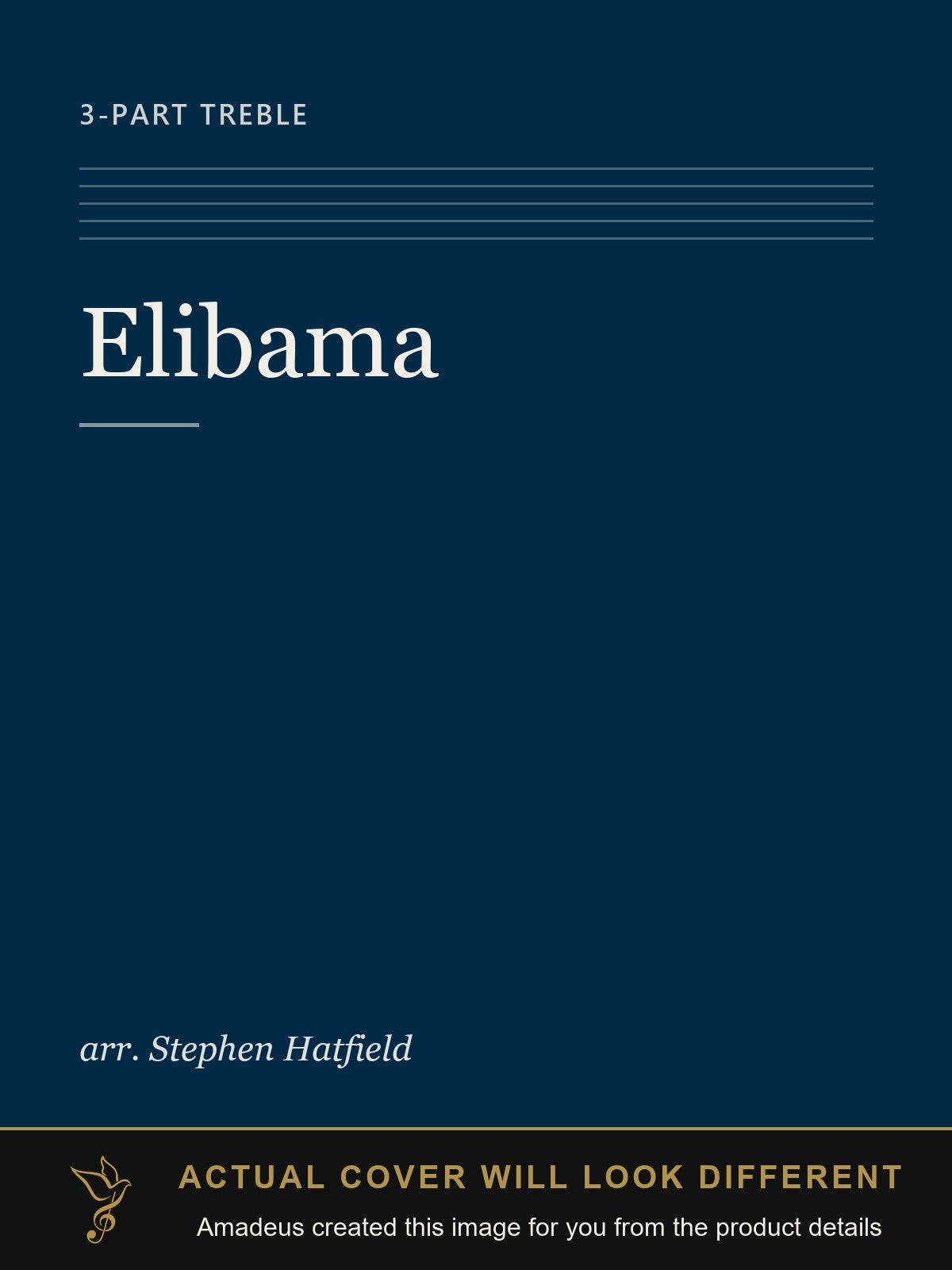 Elibama - Amadeus created this image from the product details; the actual cover will look different