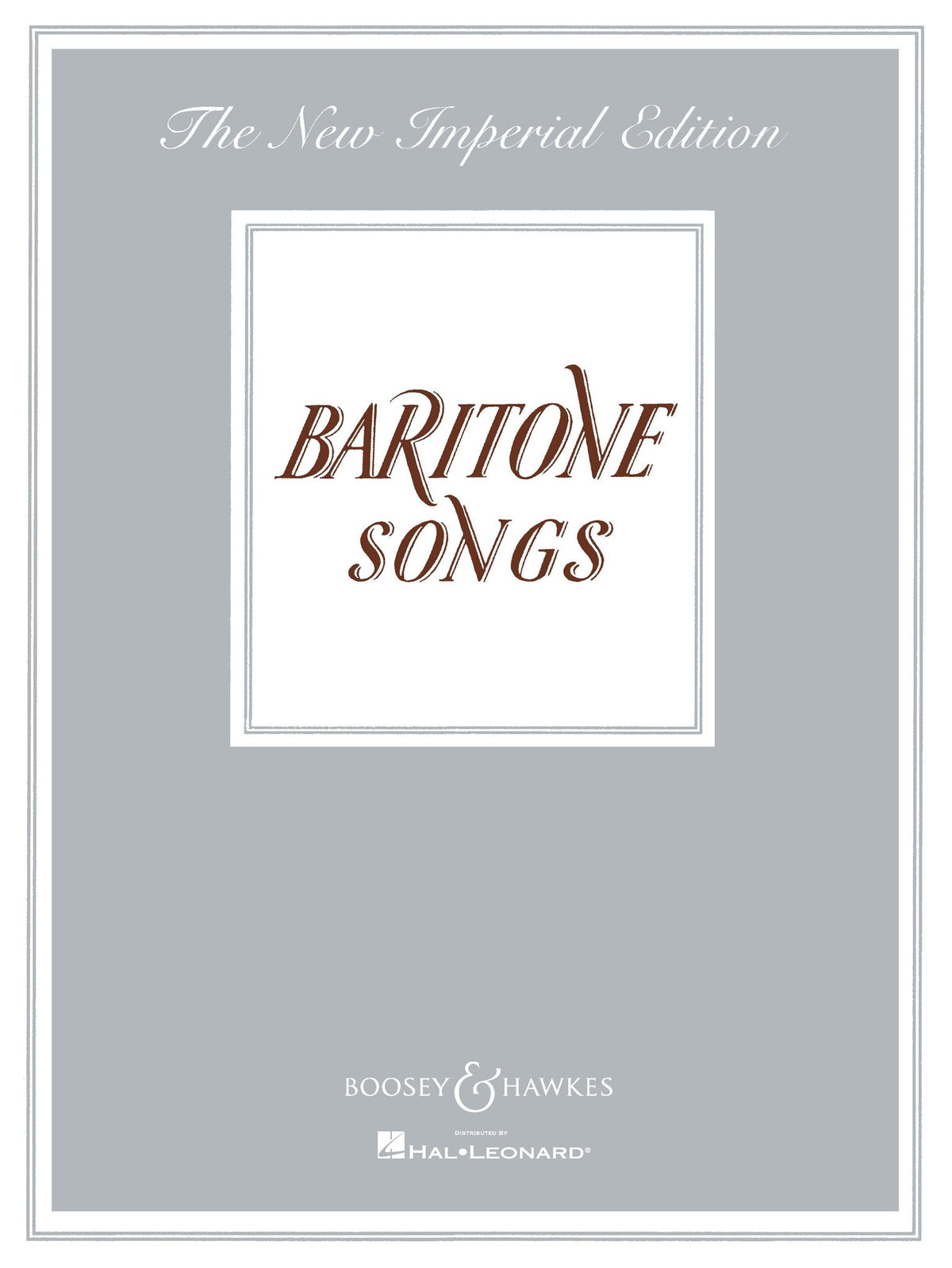 Product Cover for Baritone Songs