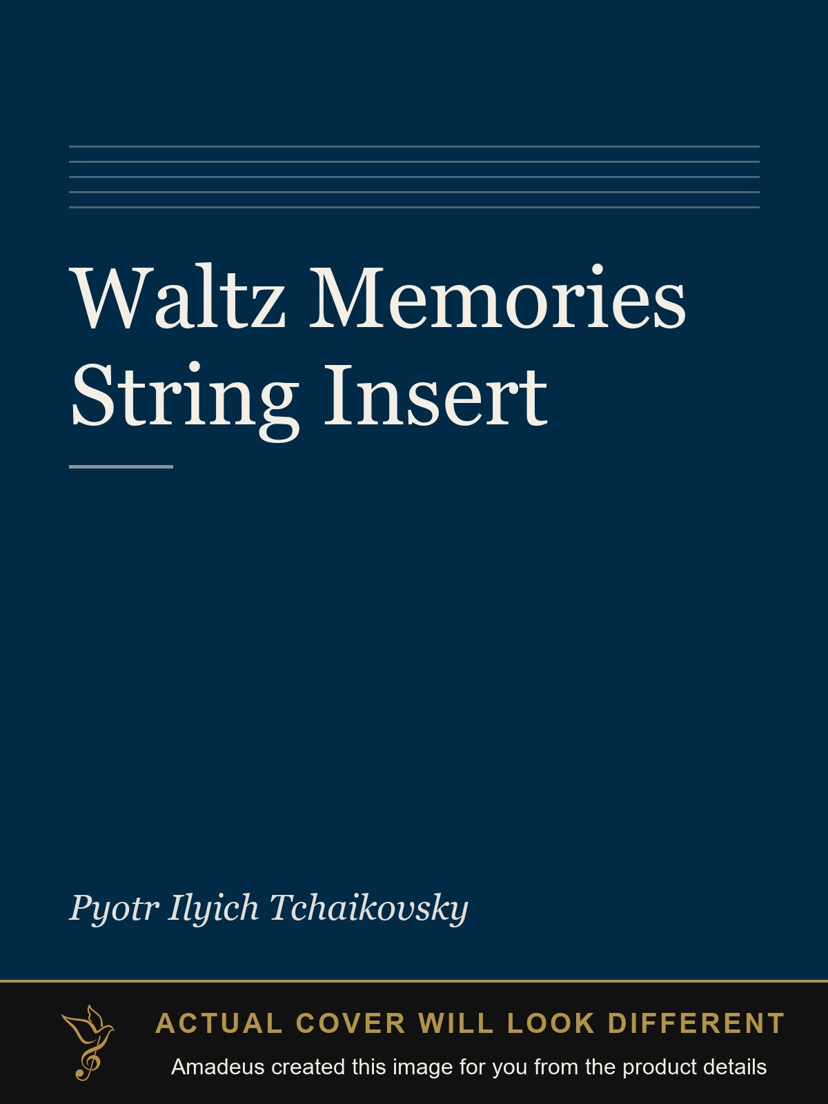 Waltz Memories String Insert - Amadeus created this image from the product details; the actual cover will look different