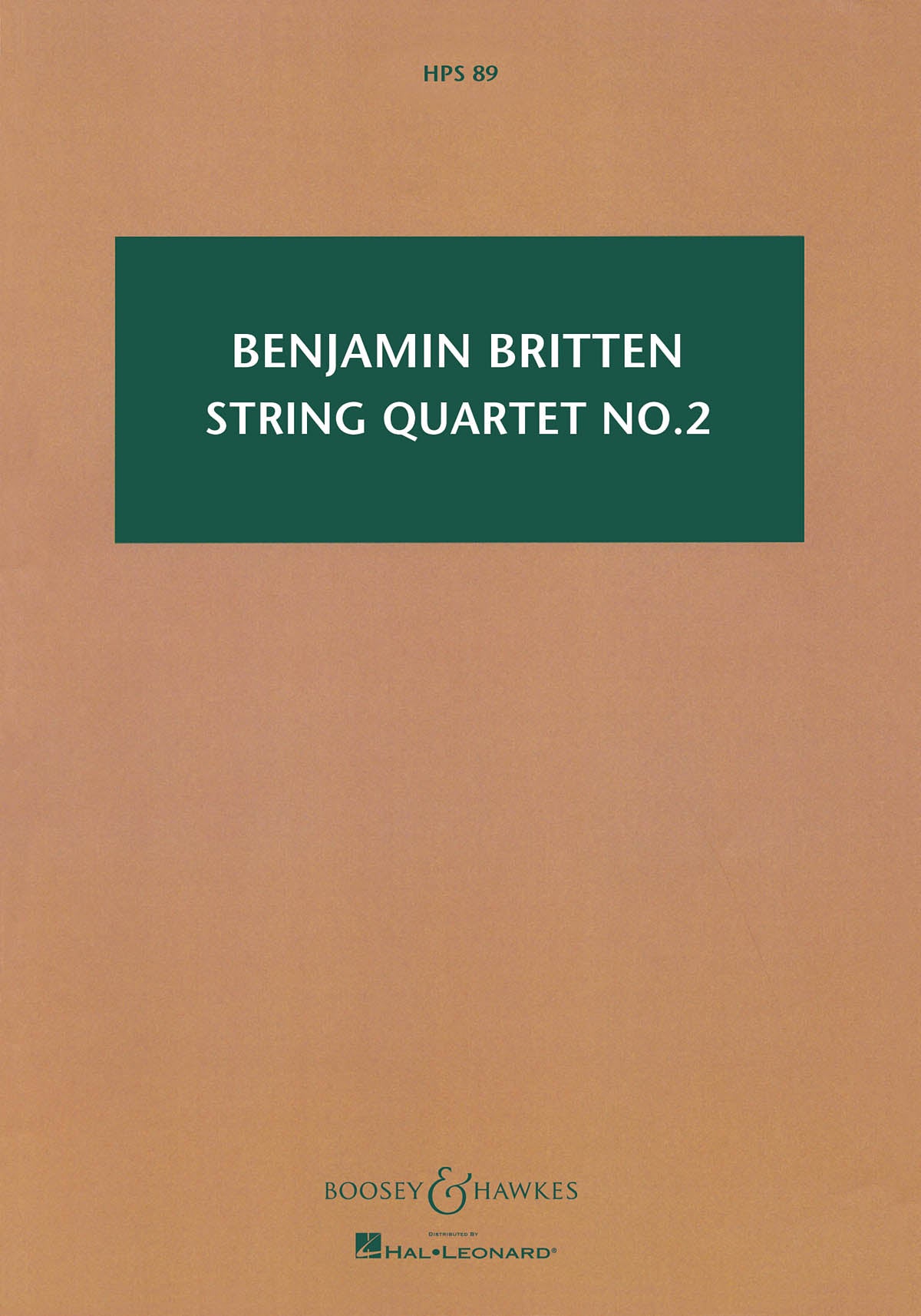 Product Cover for String Quartet No. 2, Op. 36