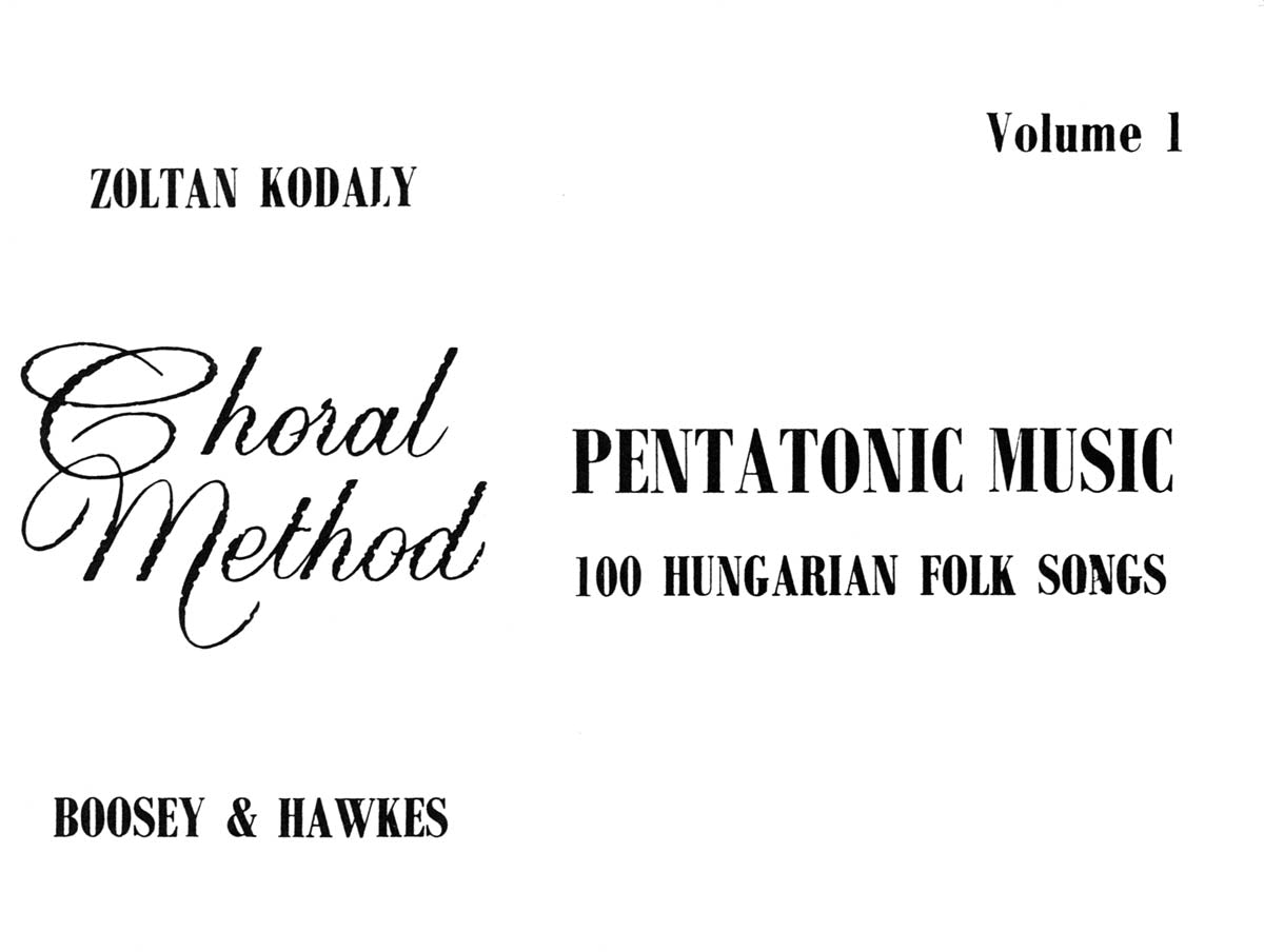 Product Cover for Pentatonic Music – Volume I