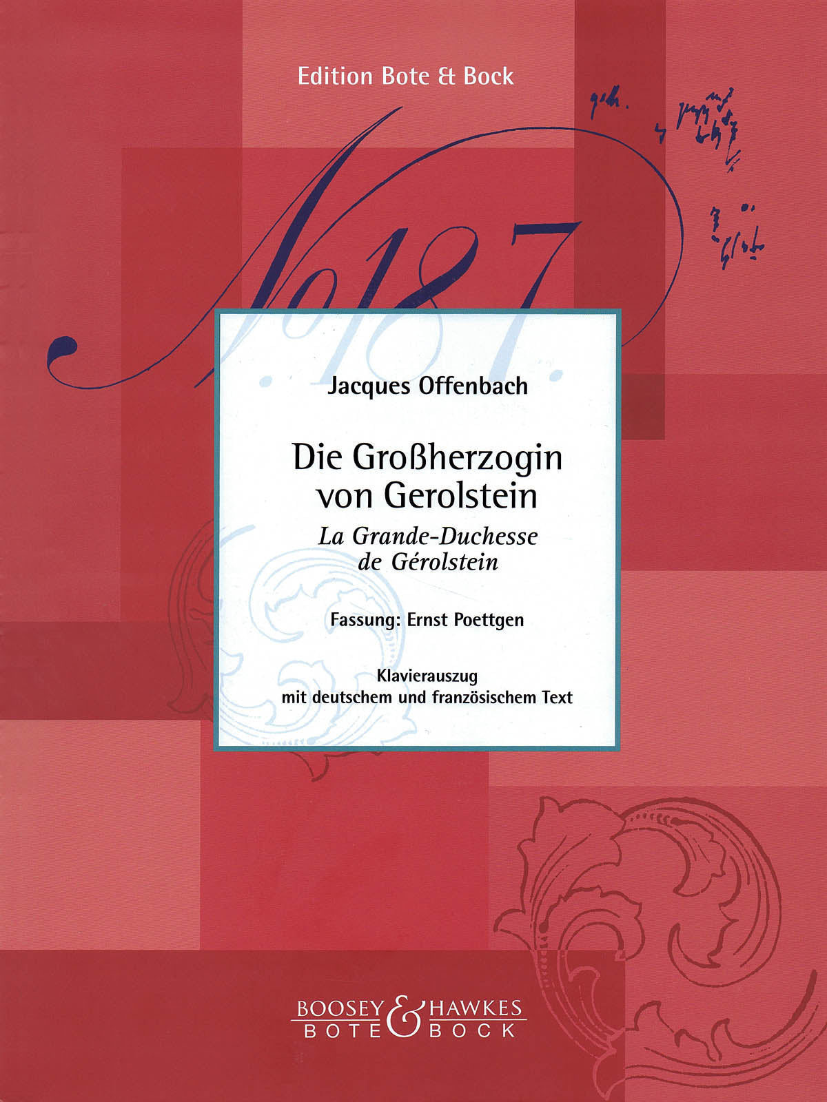 Product Cover for Die Grossherzogin von Gerolstein
