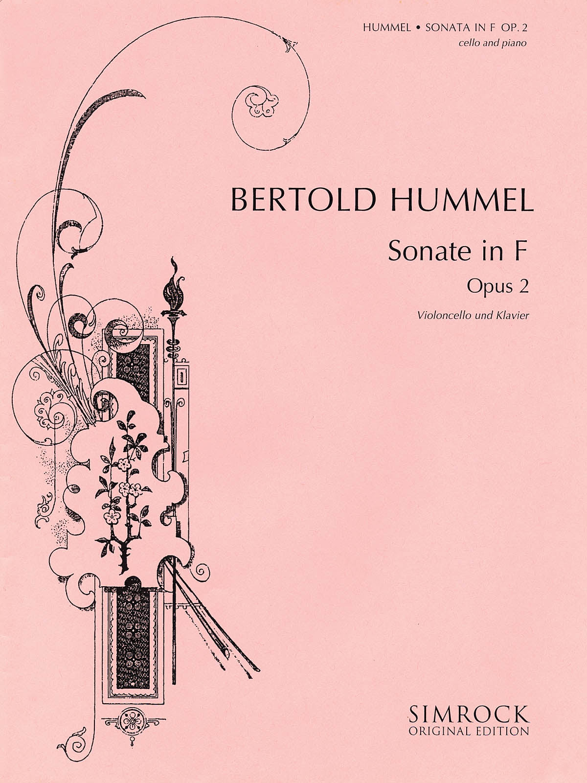 Product Cover for Sonata in F Major, Op. 2
