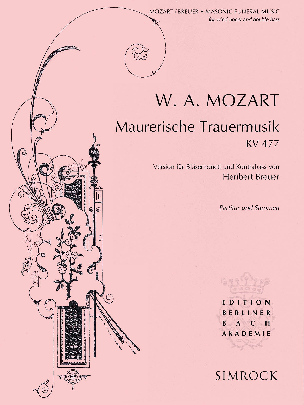 Product Cover for Maurerische Trauermusik, K. 477