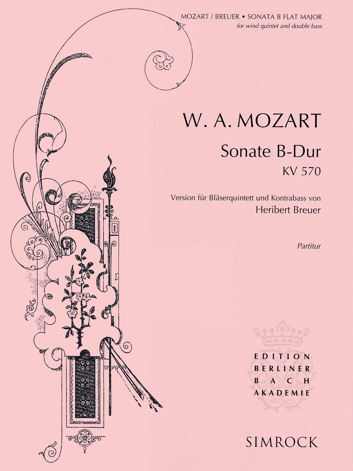 Product Cover for Sonata in B-Flat Major, K. 570