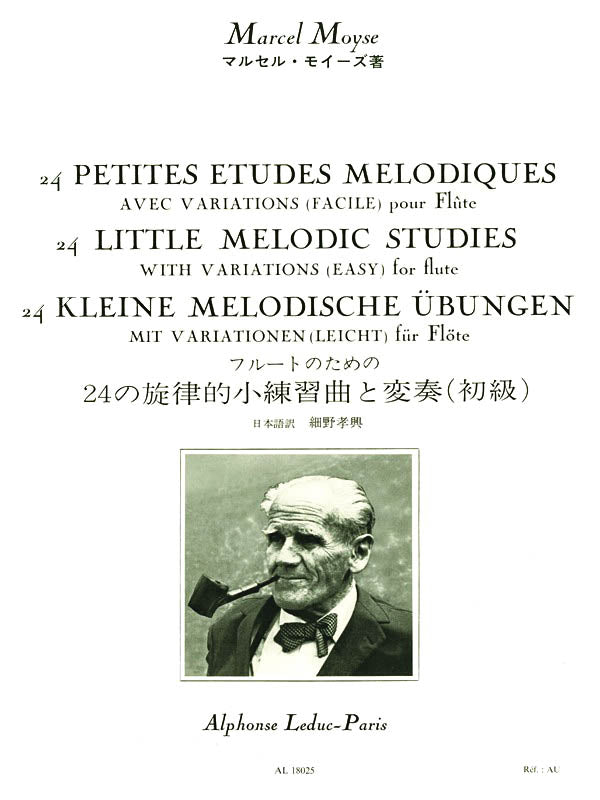 Product Cover for 24 Petites Etudes Melodiques Avec Variations (Facile) pour Flute