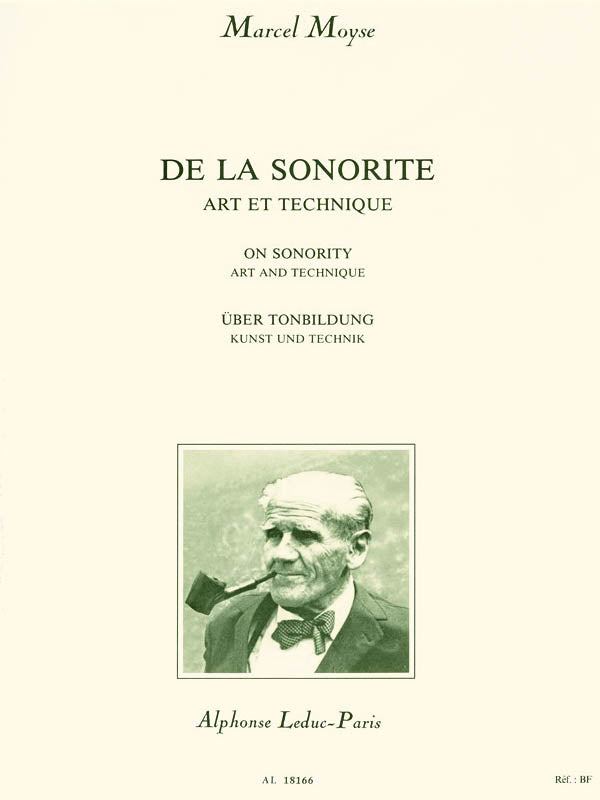 Product Cover for De La Sonorite: Art et Technique