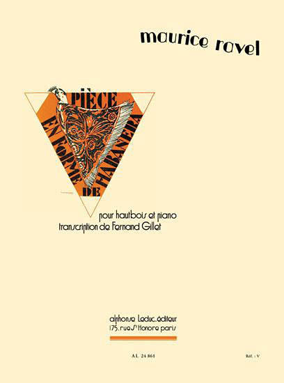 Product Cover for Piece En Forme De Habanera (oboe & Piano)