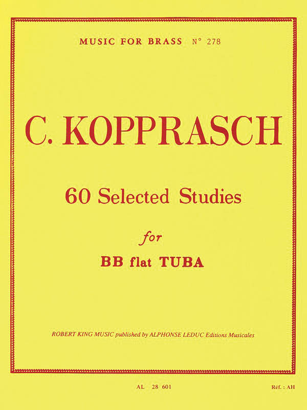 Product Cover for 60 Selected Studies for Tuba