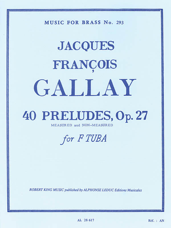 Product Cover for 40 Preludes Op.27 (tuba Solo)