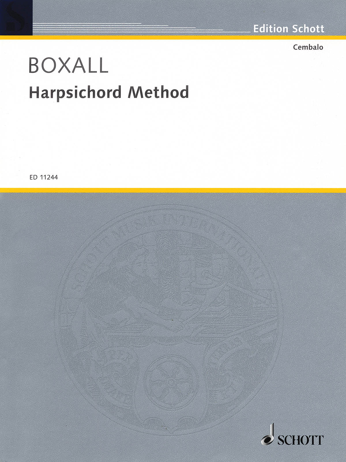 Product Cover for Harpsichord Method