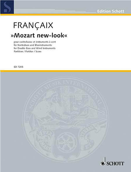 Product Cover for Mozart New-look Bass/winds Score