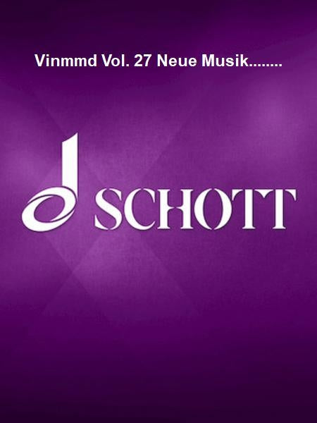 Product Cover for Vinmmd Vol. 27 Neue Musik........