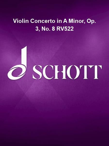 Product Cover for Violin Concerto in A Minor, Op. 3, No. 8 RV522