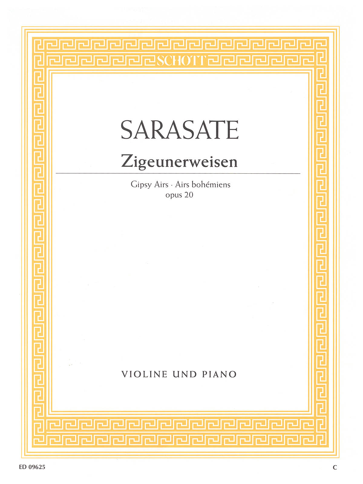 Product Cover for Gypsy Airs, Op. 20