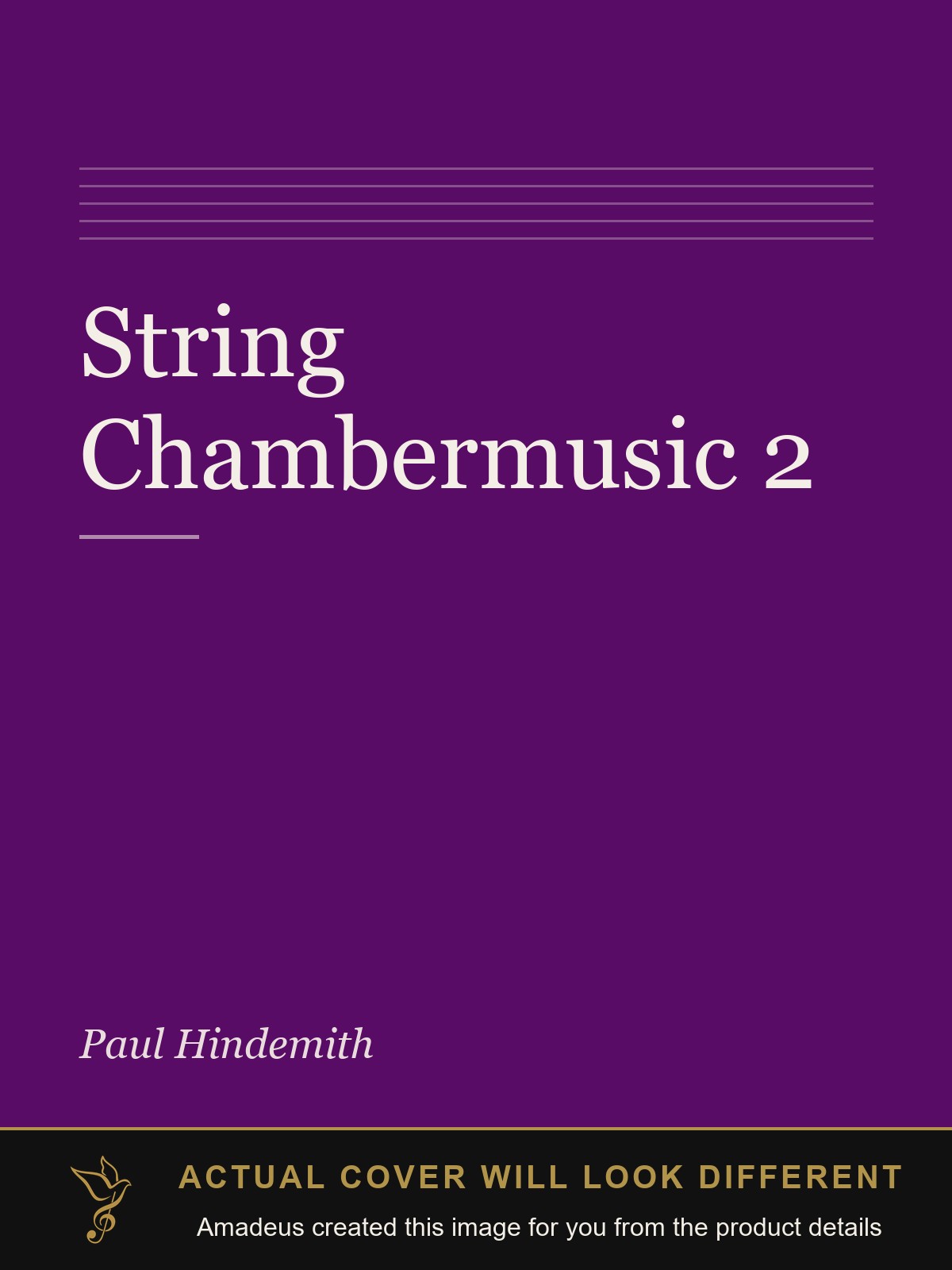 String Chambermusic 2 - Amadeus created this image from the product details; the actual cover will look different
